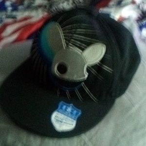 Deadmau5 black and blue hat